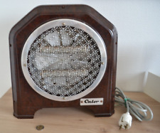 Ancien radiateur soufflant en bakélite marron CALOR 110V - 1200W (Testé)