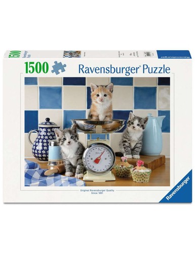 Puzzle 1500 chatons dans - chatons,