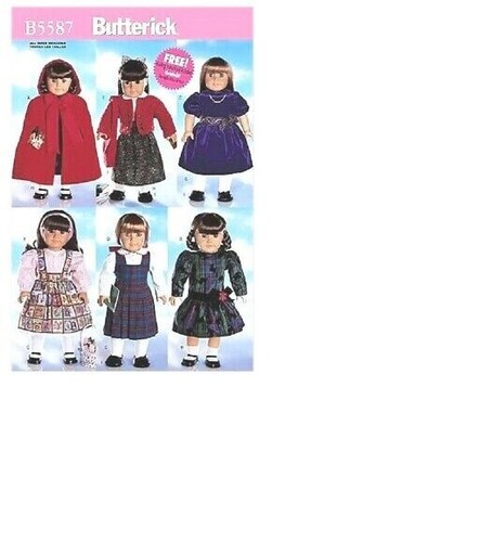 5587 patron butterick poupee - butterick, 9