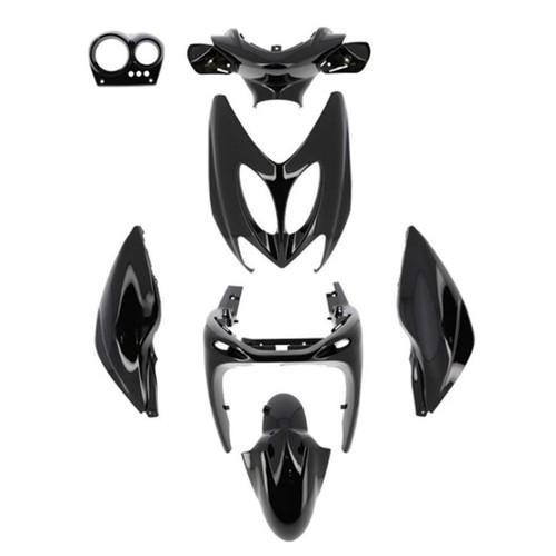 Kit carénage noir brillant
