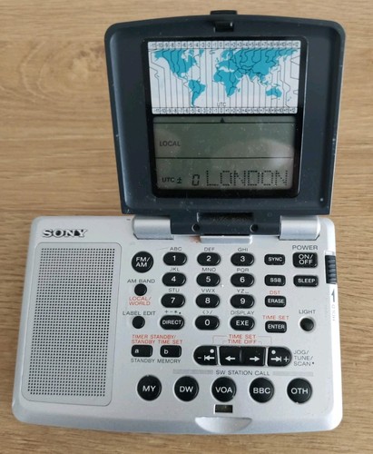 Vintage radio sony - radio, icf-sw07