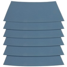  6 Sheets Toit Maison De Poupée Fausse Tuile Pour Toiture Mini Décoration