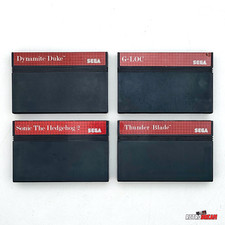 4 JEUX SEGA MASTER SYSTEM PAL