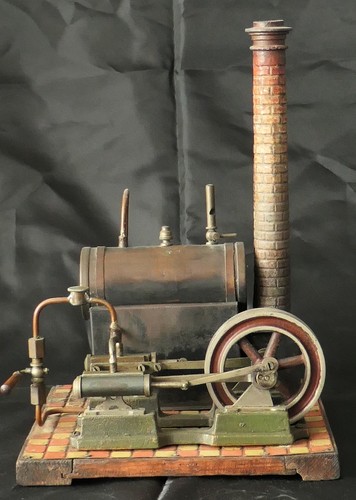 Machine vapeur horizontale - a,