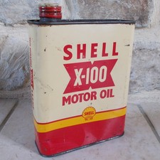 Ancien Bidon d'Huile SHELL