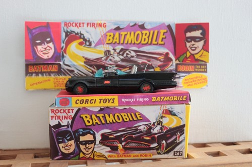 Corgi toys batmobile ref - corgi, 267