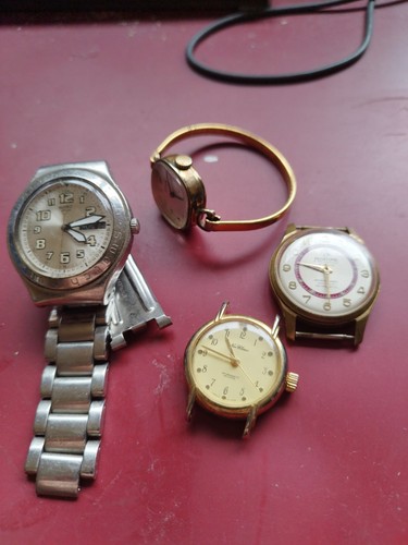 Lot montres vintage - de, 4