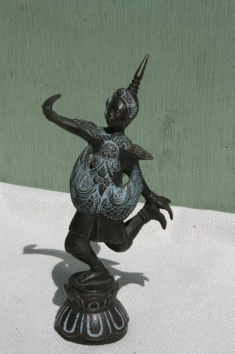 Bronze statuette laos asie - bronze,