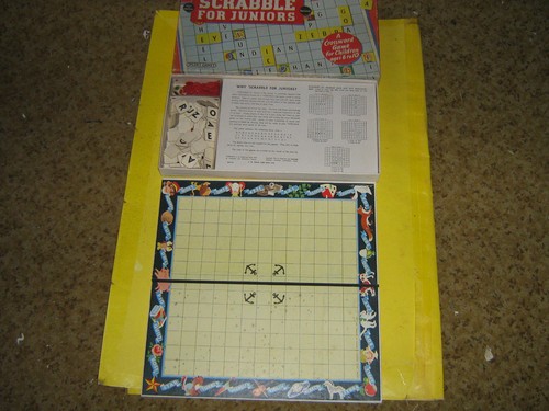 Vintage original 1959 scrabble - vintage,