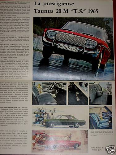 4262 dépliant ford - /,