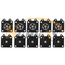 10x carburateur membrane kit - 10x,