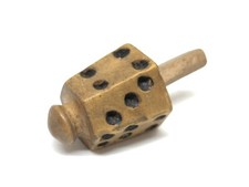 Rare Toton, bar spinning top old wooden bistro