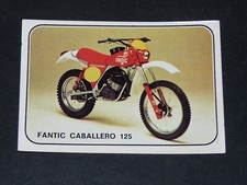 #308 FANTIC CABALLERO 125 ITALY ALBUM PANINI MOTORCYCLE SPORT 1979