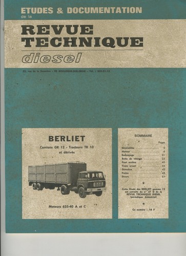 Revue technique diesel - technique,