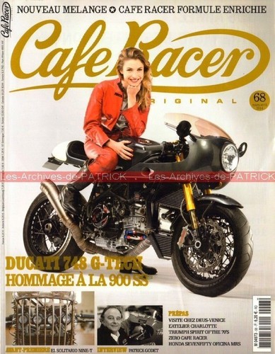 Cafe racer triumph daytona - 68,