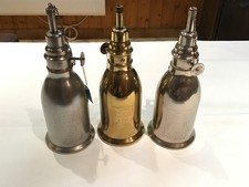 Lot de 3 lampes à essence de