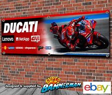 Ducati Lenovo 2025 Moto GP Marc Marquez Banner for Garage, Workshop
