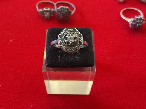 Bague ancienne art déco - bague, en