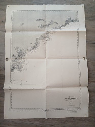 Carte marine cartonnée - carte,