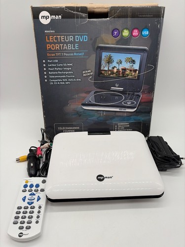 Lecteur dvd portable - dvd, mpman