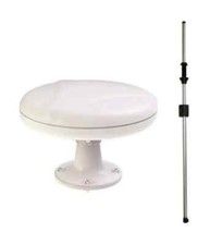 Antenne TNT Omnidirectionnelle 35dB + Mat Traversant Camping Car Caravane