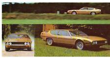 Lamborghini Espada Series II 1970-1972 Small Format Single Sheet Sales Brochure