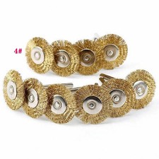 Lot de 10 brosses en laiton