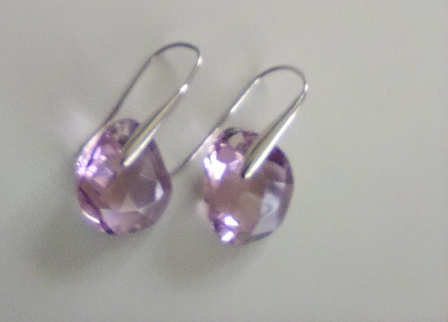 Swarovski pendant boucles - pendant,