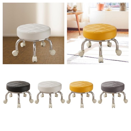 Tabouret roulettes bas - roulettes,