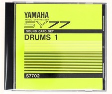 Yamaha SY77 TG77 Drums 1 Sound Card Set Rom For Yamaha SY77 and Yamaha TG77 1990