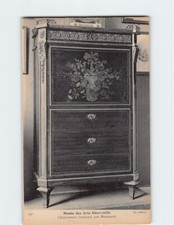 Postcard Chiffonnier (exécuté par Riesener), Musée des Arts Décoratifs, France