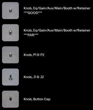Rane TTM 57SL DJ Mixer Parts ***USED PARTS*** Knobs Caps LEDs Cable Components