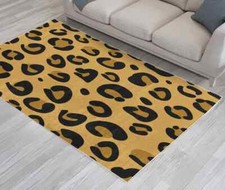 tapis élégant imprimé