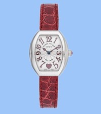 Montre En Acier Inoxydable Franck Muller "Cœur À Cœur" Réf. 5002 S QZ C 6H J