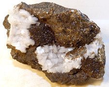 Sphalerite + Dolomite - Trier, Gard, France 8x6cm - Minerals Stone Collection