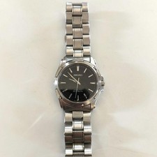 Seiko Kinetic Auto Relay Men's Watch Black Dial, Used, 5J21-0A10