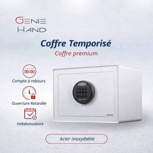 Coffre fort minuterie - coffre-fort, à