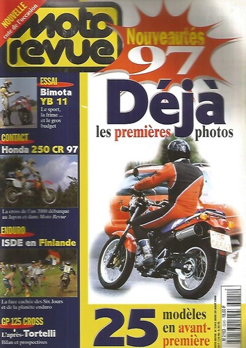 Moto revue 3245 bimota yb - moto,