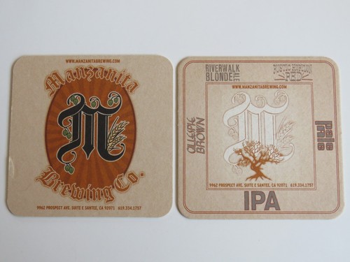 Bière dessous manzanita - dessous, ~