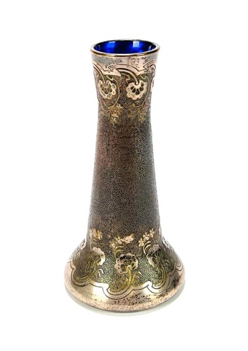 Vase bleu cristal - bleu,