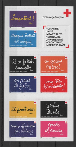 Carnet timbres - carnet,