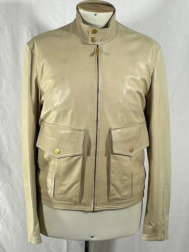 Zegna veste cuir homme - veste,