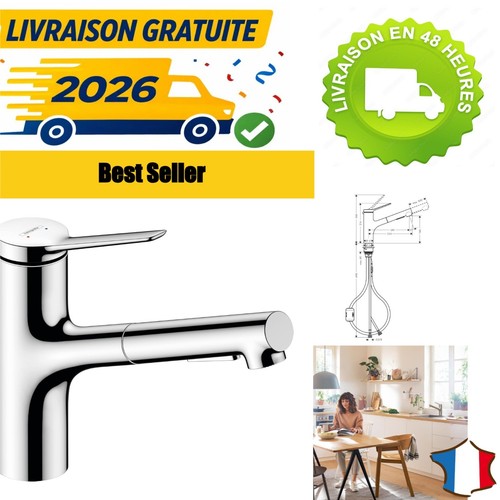 Mitigeur cuisine hansgrohe