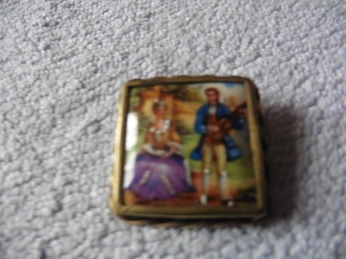 Bijoux ancien broche carre - ancien,