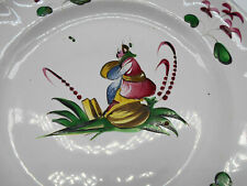 ( 982 ) ASSIETTE EN FAIENCE DE