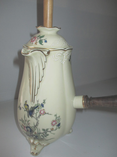 Chocolatiere porcelaine - chocolatiere, en