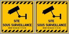 2 X VIDEO SURVEILLANCE CAMERA