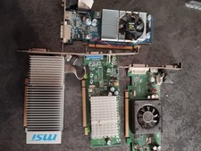 Lot de 7 cartes graphiques