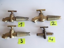 Anciens robinets bronze pour