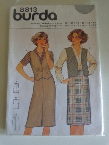Patron burda 8813 pattern - 8813, mode